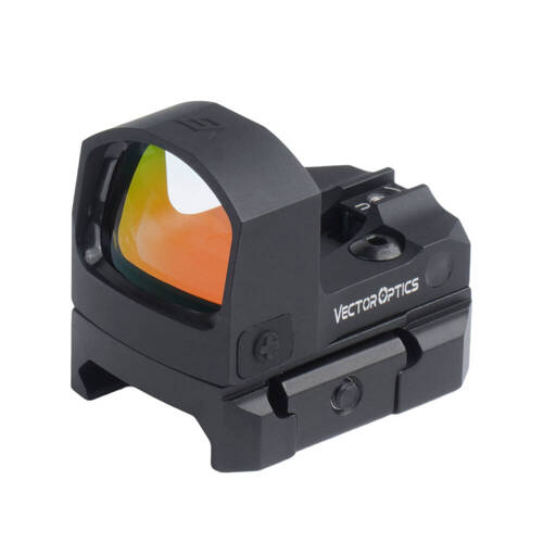 Vector Optics - Colimator Sight Frenzy-S 1x17x24 MIC - 3 MOA - Weaver - Black - SCRD-43 - Red Dot Open Sights