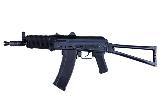 WE - Replica ASG GBB Carbine AKSU 74 UN Open Bolt - Green Gas - WET-02-002038 - Gas Airsoft Rifles