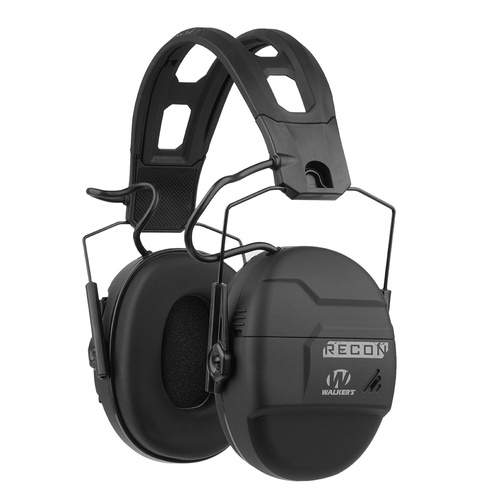 Walker's - Active Hearing Protectors Recon - NRR 26 dB - Black - GWP-RECM - Active Headphones