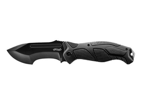 Walther - OSK II Tactical Folding Knife - 440C - Liner Lock - Black - 5.0761 - Folding Blade Knives