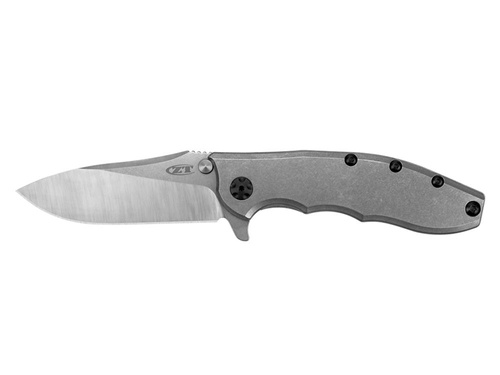 Zero Tolerance - Folding Knife ZT Hinderer 0562TI - CPM 20CV - Gray - 0562TI - Folding Blade Knives