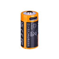 Fenix - Wiederaufladbare Batterie USB ARB-L16U 16340 - 800 mAh - 3,6V - ARB-L16U