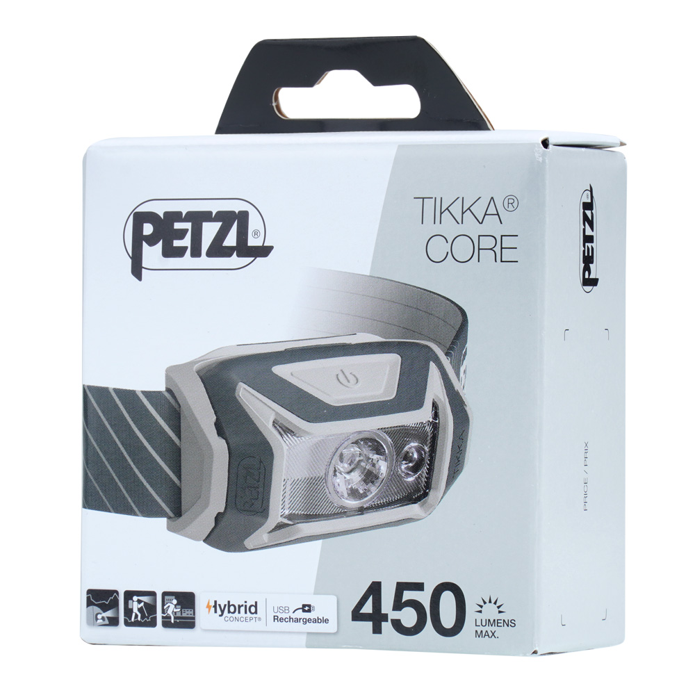 Petzl - Tikka Core Wiederaufladbare LED-Kopflampe - 450 lm - Grau -  E067AA00 bester Preis, Verfügbarkeit prüfen, online kaufen mit