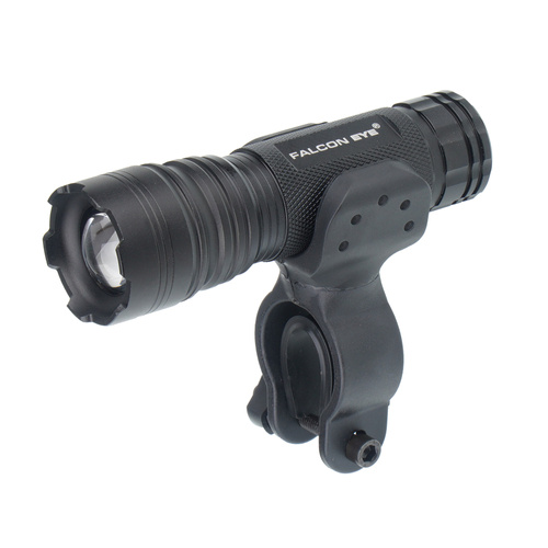 Falcon Eye - Taschenlampe mit Fahrradhalterung Alpha LED - 450 lm - Schwarz - FHH0132 - LED-Taschenlampen