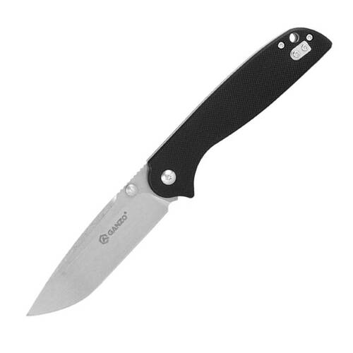 Ganzo - Klappmesser EDC - G10 - Liner Lock - Schwarz - G6803-BK - Klappmesser