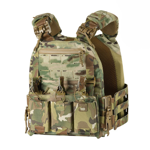 M-Tac - Cuirass FAST QRS Tactical Platte Carrier Vest - MultiCam - 51381008 - Integrierte Westen