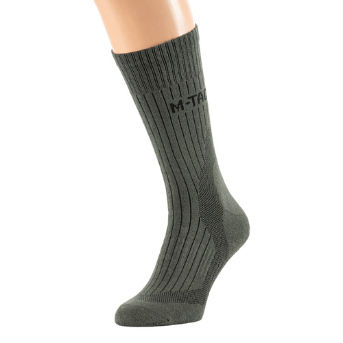 M-Tac - Hohe Trekking-Socken Mk.4 - Olive - 30908201 - Trekkingsocken