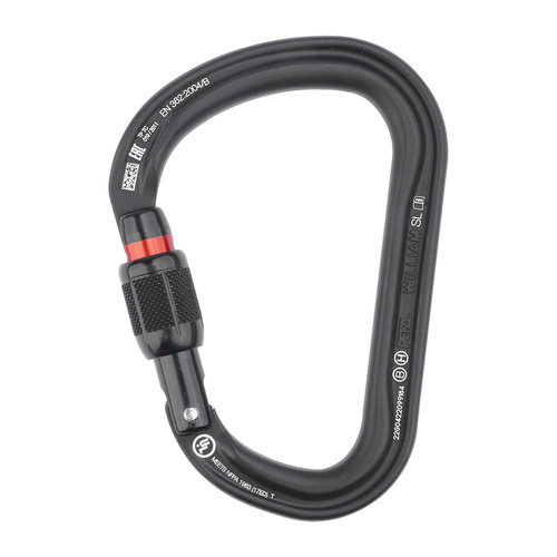 Petzl - Karabiner WILLIAM - SCREW-LOCK - M36A SLN - Aluminiumkarabiner