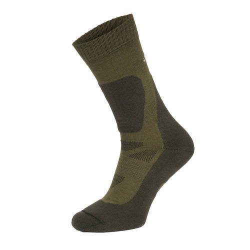 WISPORT - Mehrjahres-Trekking-Socken - Olive / Braun - 5% Promotion