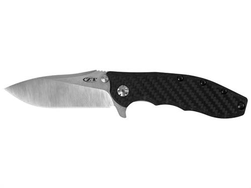 Zero Tolerance - Klappmesser ZT Hinderer 0562CF - CPM 20CV - Schwarz - 0562CF - Klappmesser