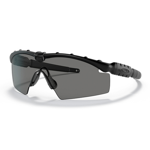 Oakley - Okulary balistyczne Standard Issue M Frame 2.0 Industrial - Matte Black - Szare soczewki - OO9213-03