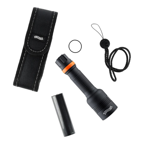 Walther - Latarka LED HFC1 - 1000 lm - Czarna - 3.7145