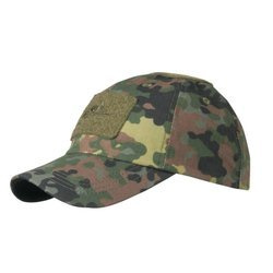 Helikon - Czapka z daszkiem Tactical Cap - PolyCotton Ripstop - Flecktarn - CZ-BBC-PR-23