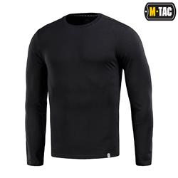 M-Tac - Koszulka wojskowa z długim rękawem - Czarna - 20067002