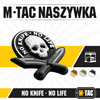 M-Tac - Naszywka 3D PVC No Knife - No Life - Czarny / Biały - 51128236