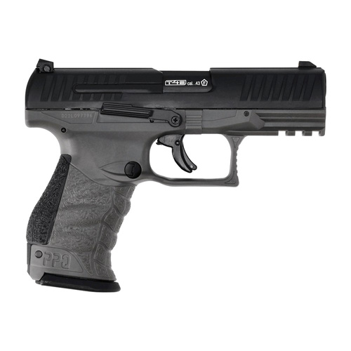 Umarex - Pistolet RAM na kule gumowe Walther PPQ M2 T4E kal .43 - Tungsten Gray - 2.4759
