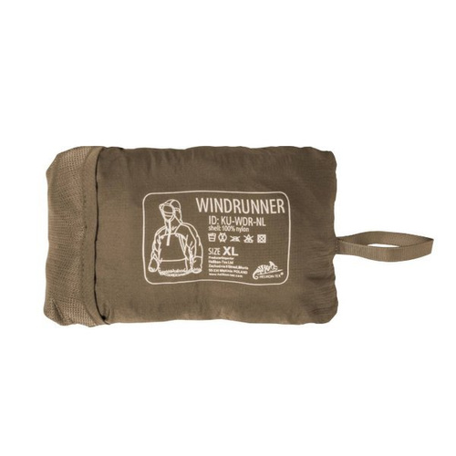 Helikon - Kurtka wiatrówka Windrunner - Coyote Brown - KU-WDR-NL-11