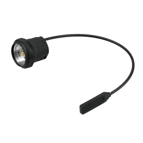 Walther - Latarka taktyczna LED HFC1 z akumulatorem 3200 mAh i włącznikiem żelowym Remote Switch - 1000 lm - Czarna - 3.7145