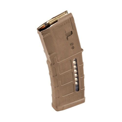 Magpul - Magazynek z okienkiem PMAG® 30 AR-15 / M4 Window - GEN M3™ - Medium Coyote Tan - MAG556-MCT