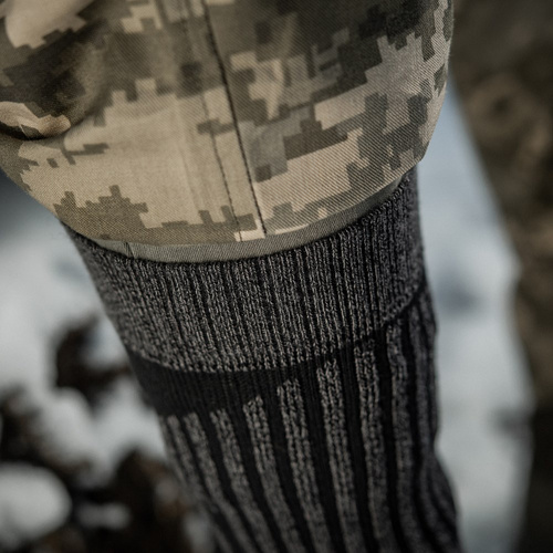 M-Tac - Skarpety Coolmax 75% Long - Czarny - FL-2103-3