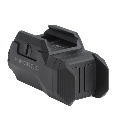 Inforce - Latarka na broń pistoletowa Wild1 - 500 lm - Czarna - IF71000