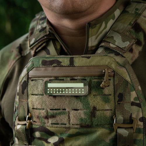 M-Tac - Naszywka - Flaga Polski - Fluorescencyjna - Piksele / Prostokąt - Multicam - 51005208