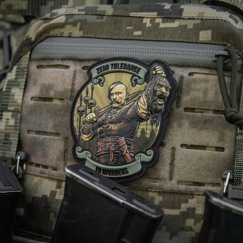 M-Tac - Naszywka Zero Tolerance - PVC - Oliwkowy - 51348043