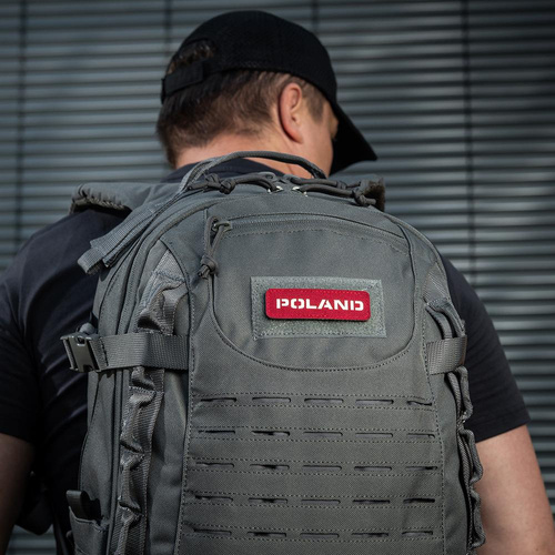 M-Tac - Naszywka Polska - Fluorescencyjna - Czerwona - 51003233