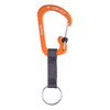 Nite Ize - Karabinek SlideLock® Key Ring Aluminum - Pomarańczowy - CSLAW3-19-R6