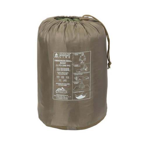 Helikon - Poncho Swagman Roll Basic - Czarne - PO-SRB-PO-01