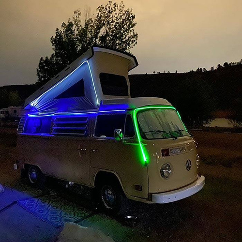 Nite Ize - Elastyczna lampa LED Radiant® Rechargeable ShineLine™ - Biały - RSLR3-02-R8