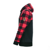 Fostex - Bluza z kapturem Lumbershell Jacket - Czarno/Czerwona - 129535