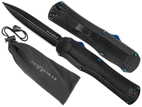 Benchmade - Nóż sprężynowy Autocrat - Czarny - 3400BK
