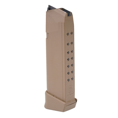 Glock - Magazynek do G17 Gen 5 / G19X - 9x19 mm Para - FDE - 17 + 2 naboi