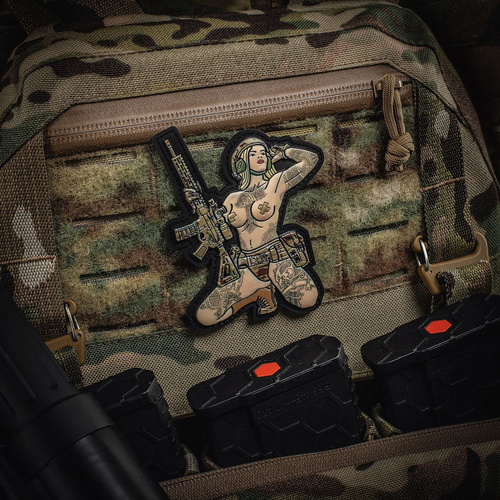 M-Tac - Naszywka Tactical Girl №1 Valkiria - PVC - Pełny kolor - 51116102