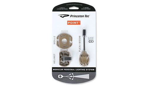 Princeton Tec - Latarka nahełmowa POINT MPLS - TAN - MPLS-1-SD