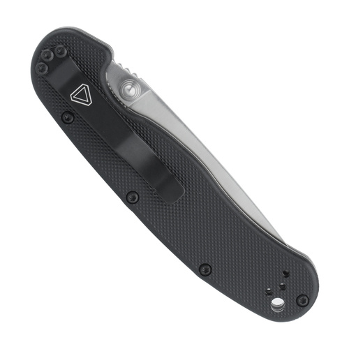 Ontario - Nóż składany RAT II - Liner Lock - Srebrny - 8860