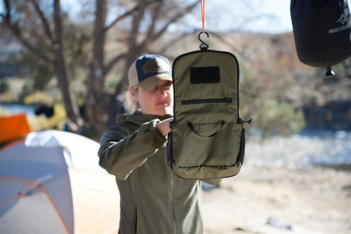 Helikon - Kosmetyczka Travel Toiletry Bag - Czarny / Pomarańczowy - MO-TTB-NL-2401A