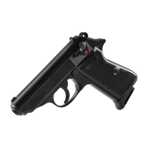 Umarex - Replika ASG pistoletu Walther PPK/S - Green Gas - Czarna - 2.6557