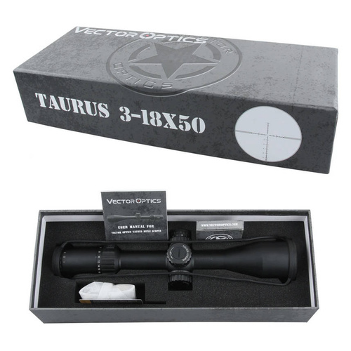 Vector Optics - Luneta celownicza Taurus 3-18 x 50 - 30 mm - First Focal Plane - SCFF-11