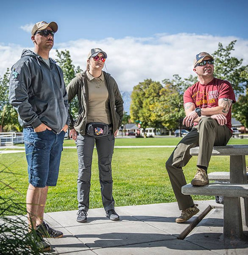 Helikon - Spodnie taktyczne damskie Women's UTP® (Urban Tactical Pants®) - Ripstop - Khaki - SP-UTW-PR-13