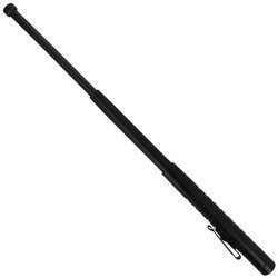 ESP - Hartowana kompaktowa pałka teleskopowa z klipsem - 18'' - Czarny - EXB-18HS BLK