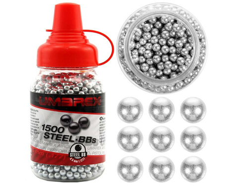 Umarex - Śrut do wiatrówki BB - 1500 szt. - 4,5 mm - 4.1660
