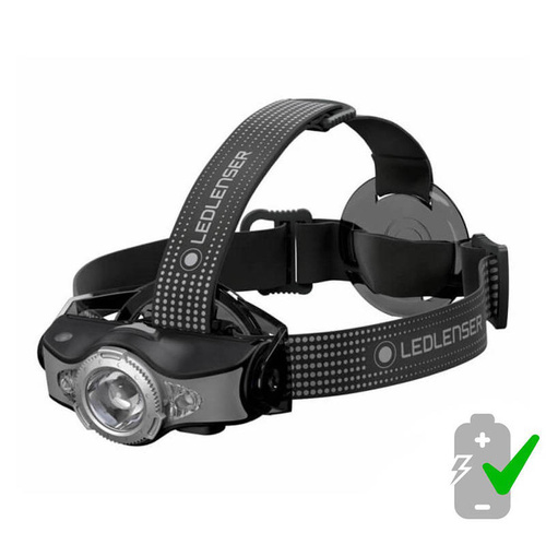 Ledlenser - Akumulatorowa latarka czołowa MH11 - 1000 lumenów - Szara - 500996