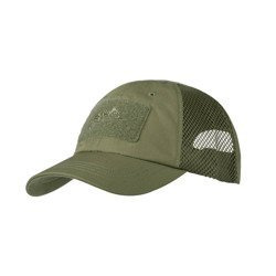 Helikon - Czapka z daszkiem Tactical Vent Cap - PolyCotton Ripstop - Olive Green - CZ-BBV-PR-02