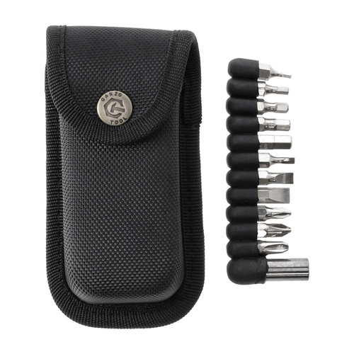 Multitool Ganzo G202B-S z zestawem bitów - 11 narzędzi - Czarny - G202B-S