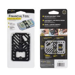 Nite Ize - Karta/portfel Financial Tool Multi Tool Wallet - Czarny - FMT2-01-R7