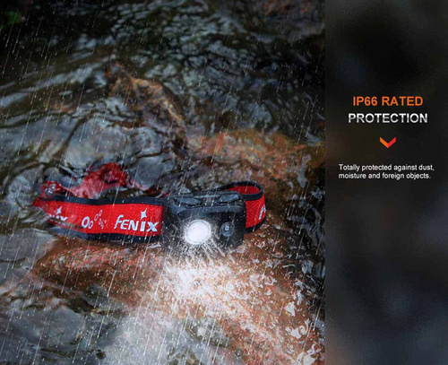 Fenix - Latarka czołowa HL16 - 450 lm - Czarna - HL16 black