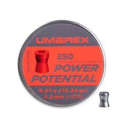 Umarex - Śrut do wiatrówki Hollow-point Power Potential - 4,5 mm - 350 szt. - 4.1705