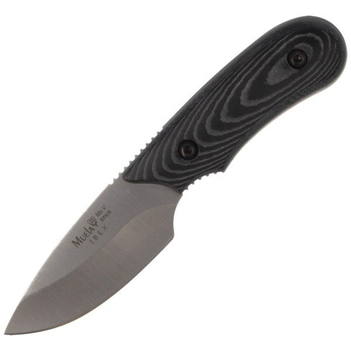 Muela - Nóż Skinner Full Tang Black Micarta 75 mm - IBEX-8M